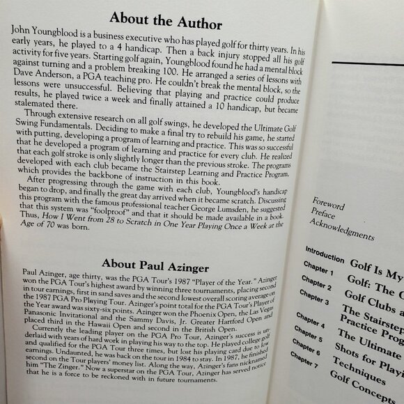 Golf How I Went from 28 to Scratch in One Year at Age of 70 by John Youngblood - Picture 6 of 8